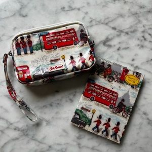 Cath Kidston  pouch and passport cover UK theme